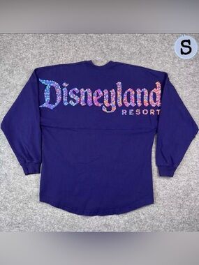 Disneyland Resort Spirit Jerseys Spellout Long Sleeve Tee Shirt